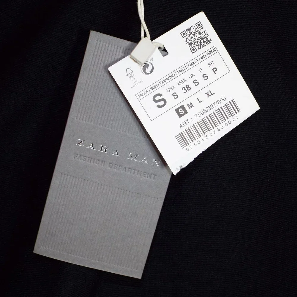 Zara Man Mesh Full Zip Jacket NWT - Picture 4 of 7